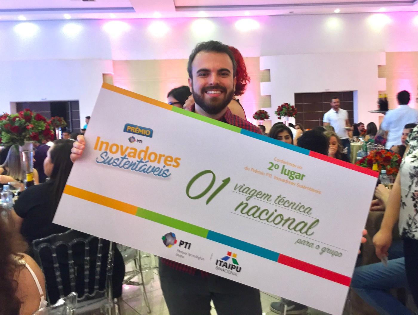 Na cerimônia de premiação